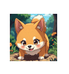 柴犬の新日常8（個別スタンプ：21）