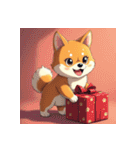 柴犬の新日常8（個別スタンプ：32）