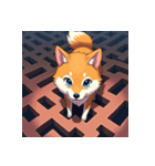 柴犬の新日常8（個別スタンプ：34）