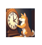 柴犬の新日常8（個別スタンプ：37）