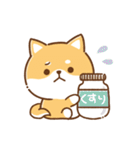 文字無し♪毎日使える★かまってチビ柴34（個別スタンプ：11）