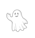 透明な幽霊のスタンプ（個別スタンプ：5）