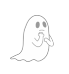 透明な幽霊のスタンプ（個別スタンプ：8）