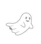 透明な幽霊のスタンプ（個別スタンプ：11）