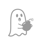 透明な幽霊のスタンプ（個別スタンプ：12）