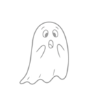 透明な幽霊のスタンプ（個別スタンプ：13）