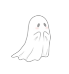 透明な幽霊のスタンプ（個別スタンプ：38）