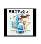 輝け！スポーツガールズ青春語録スタンプ（個別スタンプ：19）