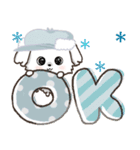 冬のワンコ❄️ご挨拶・毎日【愛犬マルチ】（個別スタンプ：4）