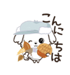 冬のワンコ❄️ご挨拶・毎日【愛犬マルチ】（個別スタンプ：5）