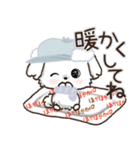冬のワンコ❄️ご挨拶・毎日【愛犬マルチ】（個別スタンプ：8）