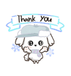 冬のワンコ❄️ご挨拶・毎日【愛犬マルチ】（個別スタンプ：14）