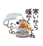 冬のワンコ❄️ご挨拶・毎日【愛犬マルチ】（個別スタンプ：18）