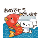 冬のワンコ❄️ご挨拶・毎日【愛犬マルチ】（個別スタンプ：30）