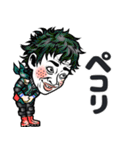 【ヒロアカ×ミキナオキ】毎日使える40選♡（個別スタンプ：1）