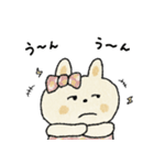 日常＋年末年始に使えるうさぎ（再販）（個別スタンプ：34）