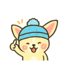 タン付きもこワワ【甘えん坊スタンプ】（個別スタンプ：18）