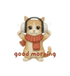 ハチワレと茶トラの日常（個別スタンプ：2）