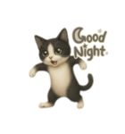 ハチワレと茶トラの日常（個別スタンプ：5）