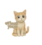 ハチワレと茶トラの日常（個別スタンプ：8）