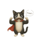 ハチワレと茶トラの日常（個別スタンプ：12）