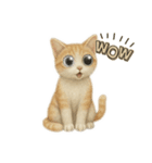 ハチワレと茶トラの日常（個別スタンプ：19）