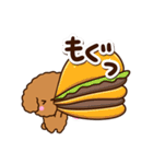 トイプードル【レッド】カフェ（個別スタンプ：10）