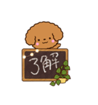 トイプードル【レッド】カフェ（個別スタンプ：11）