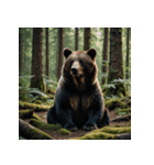 熊出没注意スタンプ（個別スタンプ：23）