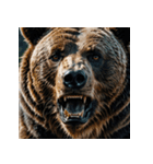 熊出没注意スタンプ（個別スタンプ：24）