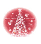 雪の結晶が舞う！大人の冬の日常＆クリスマス（個別スタンプ：4）