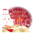 雪の結晶が舞う！大人の冬の日常＆クリスマス（個別スタンプ：5）