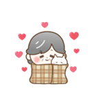 【冬の気遣い】ほのぼの❤️シニア（個別スタンプ：4）