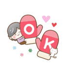 【冬の気遣い】ほのぼの❤️シニア（個別スタンプ：19）