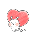 うさぎです:D 明けましておめでとう！（個別スタンプ：14）