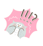 福を呼ぶ♡にっこり梟と手書きゆる文字（個別スタンプ：32）