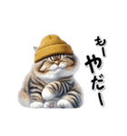 もっちりトラ猫【冬Ver】（個別スタンプ：13）