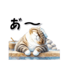 もっちりトラ猫【冬Ver】（個別スタンプ：18）