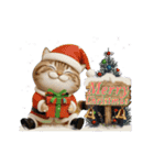 もっちりトラ猫【冬Ver】（個別スタンプ：23）