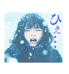 寒がるだけのスタンプ（個別スタンプ：21）