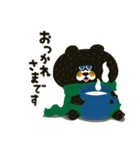 【冬】今〜年末年始迄使えるポピーラビー（個別スタンプ：1）