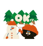 【冬】今〜年末年始迄使えるポピーラビー（個別スタンプ：2）