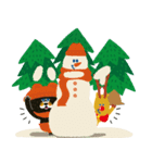 【冬】今〜年末年始迄使えるポピーラビー（個別スタンプ：3）