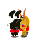 【冬】今〜年末年始迄使えるポピーラビー（個別スタンプ：4）