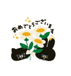 【冬】今〜年末年始迄使えるポピーラビー（個別スタンプ：40）