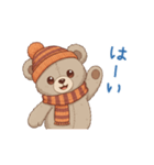 冬の日常・イベント★ルルクマ（個別スタンプ：6）