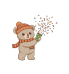 冬の日常・イベント★ルルクマ（個別スタンプ：22）