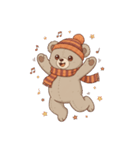 冬の日常・イベント★ルルクマ（個別スタンプ：24）