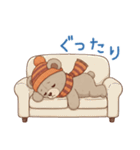 冬の日常・イベント★ルルクマ（個別スタンプ：26）