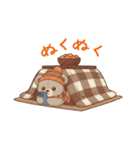 冬の日常・イベント★ルルクマ（個別スタンプ：33）